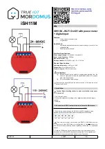 MORDOMUS iSH11M Manual preview