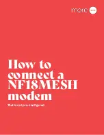 Preview for 12 page of More NF18MESH Quick Start Manual