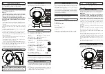 Preview for 2 page of Moree 07-01-01 Instruction Manual