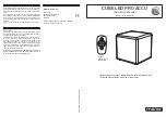 Moree CUBE LED PRO ACCU 06-01-01 Multicolour Instruction Manual preview