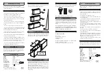 Preview for 2 page of Moree ERASER 380 Instruction Manual