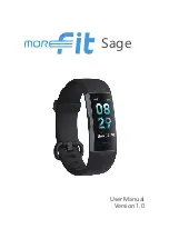 Preview for 1 page of MoreFit Sage User Manual