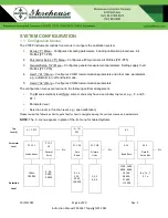 Preview for 7 page of Morehouse C705P Instruction Manual