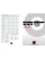 Preview for 1 page of Morel Dotech Ovation 4 Installation Manual