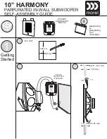 Morel Harmony Series HARMONY 10 Getting Started предпросмотр