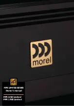 Morel MPS 1.1100 Limited Owner'S Manual preview