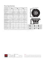 Preview for 4 page of Morel Primo Subwoofer Series Owner'S Manual