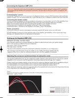 Preview for 4 page of Morel Signature AMP 2100 User Manual