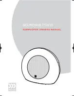 Предварительный просмотр 6 страницы Morel SoundSub PSW10 Owner'S Manual