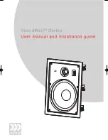 Morel SoundWall IN-5H User Manual & Installation Manual preview