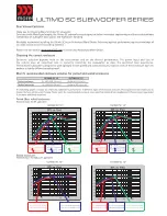 Morel ULTIMO SC 10 Manual preview