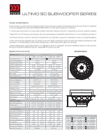 Preview for 2 page of Morel ULTIMO SC 10 Manual