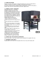 Preview for 4 page of Morello Forni RANGE FGRi Installation And Maintenance Instructions Manual