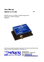 Morer WIB2BX User Manual предпросмотр