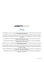 Предварительный просмотр 28 страницы Moretti Design ARIA ALADINO GLASS S5 A 10 Dedicated Manual