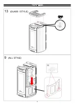 Preview for 37 page of Moretti Design ARIA ALADINO GLASS/STYLE/ALL STYLE A/C/RELAX CLEAN Dedicated Manual