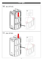 Preview for 38 page of Moretti Design ARIA ALADINO GLASS/STYLE/ALL STYLE A/C/RELAX CLEAN Dedicated Manual