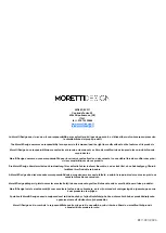 Preview for 40 page of Moretti Design ARIA ALADINO GLASS/STYLE/ALL STYLE A/C/RELAX CLEAN Dedicated Manual