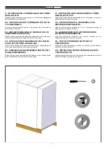 Предварительный просмотр 9 страницы Moretti Design ARIA CLESSIDRA STONE A 10 Instructions Manual