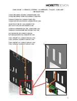 Предварительный просмотр 13 страницы Moretti Design ARIA COMPACT HYBRID Dedicated Manual