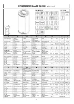 Предварительный просмотр 3 страницы Moretti Design ARIA ERGONOMIC GLASS A/C/RELAX CLEAN Dedicated Manual