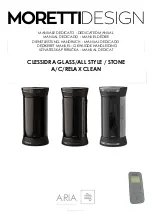 Moretti Design CLESSIDRA A Dedicated Manual preview