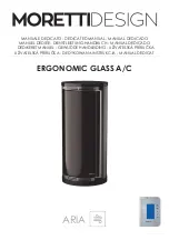 Moretti Design ERGONOMIC GLASS A 11 Dedicated Manual preview