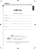 Preview for 27 page of Moretti ARDEA Mobility VIRGO HS-2850 Instruction Manual