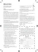 Preview for 1 page of Moretti EASYRED ST422/R Quick Start Manual