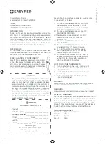 Preview for 2 page of Moretti EASYRED ST422/R Quick Start Manual