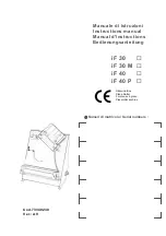 Moretti iF 30 Instruction Manual preview