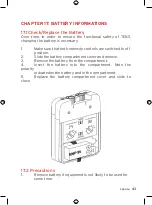 Preview for 43 page of Moretti KYARA TENS LTM710 Instruction Manual