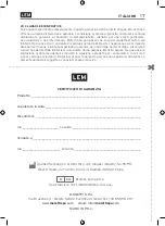 Preview for 17 page of Moretti LEM LTM560 Instruction Manual