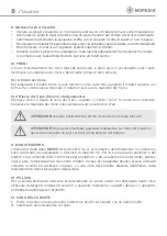 Preview for 8 page of Moretti MOPEDIA Atlante 1.0 Instruction Manual