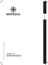 Предварительный просмотр 13 страницы Moretti MOPEDIA MI094 Instruction Manual