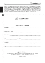 Preview for 24 page of Moretti SKEMAFORM Rugy PM100X Instruction Manual