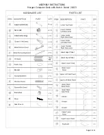 Preview for 2 page of Morgan 21023 Assembly Instructions Manual