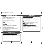 Preview for 5 page of Morgan MAC-091 Feather Lite User Manual