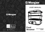Morgan MFS-29 NUTRISTEAM BK User Manual preview