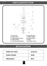 Предварительный просмотр 4 страницы Morgan MJE-AA05W User Manual