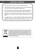 Предварительный просмотр 10 страницы Morgan MJE-AA05W User Manual