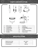 Preview for 3 page of Morgan MSM-NC400HM User Manual