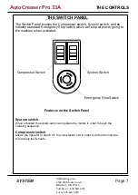 Предварительный просмотр 8 страницы Morgana AutoCreaser Pro 33A Instruction Manual