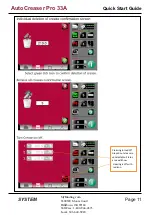 Предварительный просмотр 12 страницы Morgana AutoCreaser Pro 33A Instruction Manual