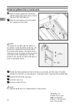 Предварительный просмотр 23 страницы Morgana AutoCreaser Pro 385 Instruction Manual