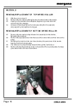 Preview for 16 page of Morgana AutoCreaser Pro 50 Service Manual