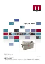 Morgana DigiBook 300r2 Operator'S Manual preview