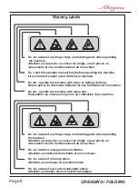 Preview for 6 page of Morgana Digifold 5000P Operator'S Manual