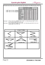 Preview for 14 page of Morgana Digifold 5000P Operator'S Manual