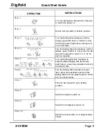 Preview for 9 page of Morgana DIGIFOLD Operating Manual